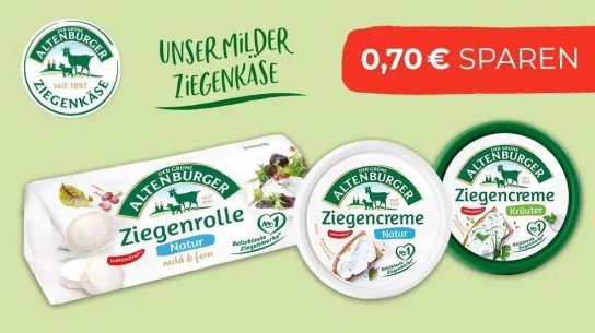 Der Grüne Altenburger: sämtliche Produkte mit 0,70 € Sofortrabatt