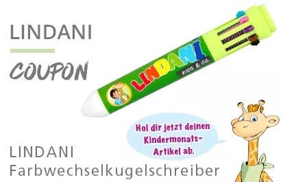 Linda Apotheken: Gratis LINDANI Farbwechselkugelschreiber