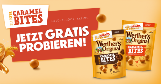 Werther’s Original Caramel Bites gratis testen