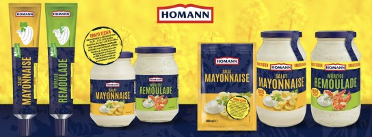 HOMANN Salat-Mayonnaise und Würzige Remoulade gratis testen