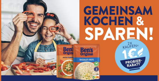 Bens Original mit 1,00 € Cashback