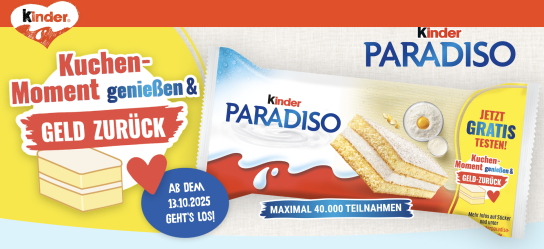 kinder PARADISO gratis testen