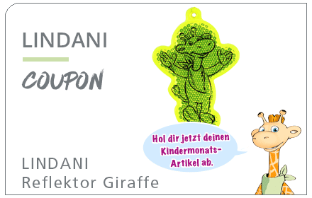 Linda Apotheken: Gratis LINDANI Reflektor Giraffe