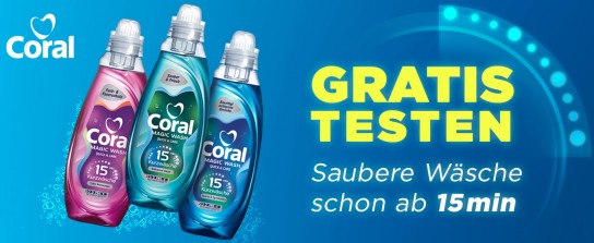 Coral Magic Wash gratis testen
