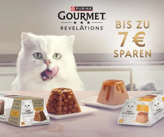 Purina: GOURMET REVELATIONS mit bis zu 7 € Cashback