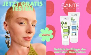 SANTE Pore Control oder Moisture Fresh Reinigungsgel gratis testen