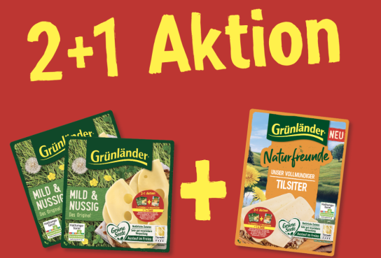 Grünländer 2+1 Aktion