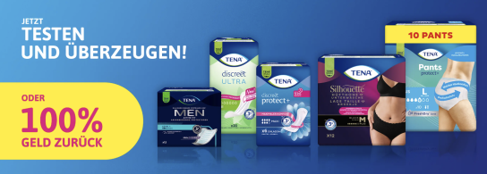 TENA gratis testen