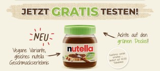 nutella Plant-Based gratis testen