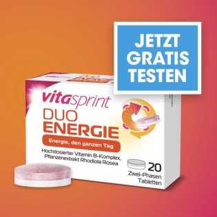 Vitasprint Duo Energie gratis testen