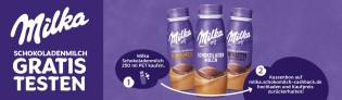Milka Schokoladenmilch gratis testen
