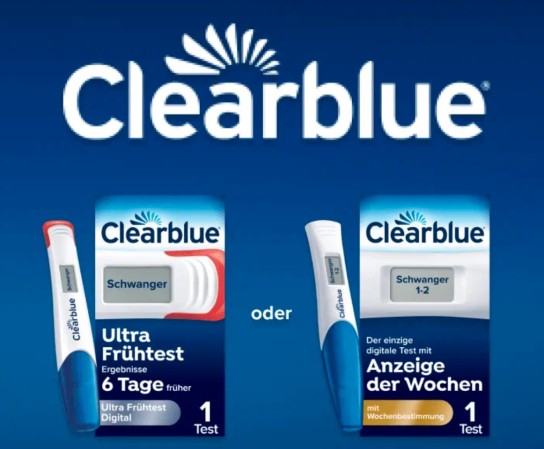 Clearblue Schwangerschaftstest mit 3,00 € Cashback