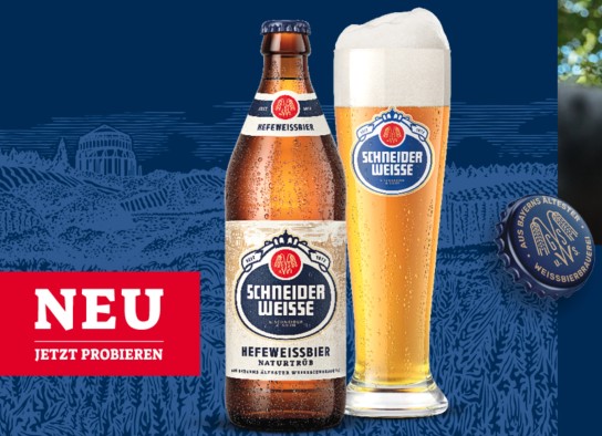 Schneider Weisse: bis zu 4 Flaschen gratis