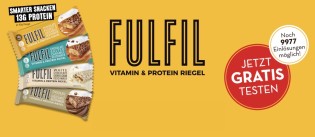 FULFIL Riegel gratis testen