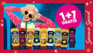 HOMANN Besties & Snacksaucen mit 50 % Cashback (2 für 1 Aktion)