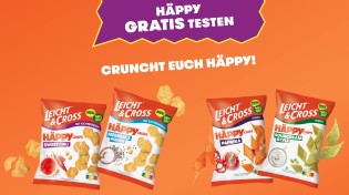 LEICHT&CROSS HÄPPY Crisps gratis testen