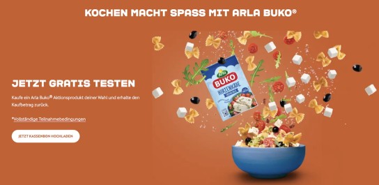 Arla Buko gratis testen