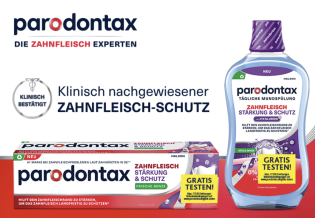 parodontax Zahnpasta oder Mundspülung gratis testen