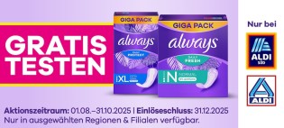 Aldi: Always gratis testen