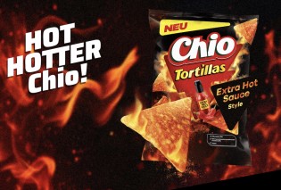 Chio Tortillas Extra Hot Sauce gratis testen