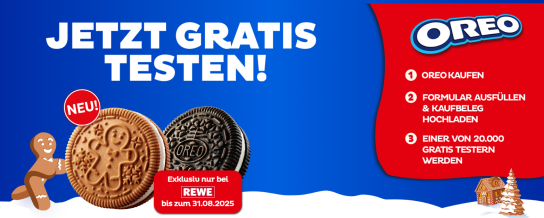 Oreo gratis testen