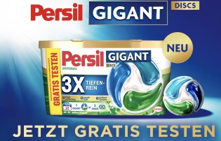Persil Gigant Discs gratis testen