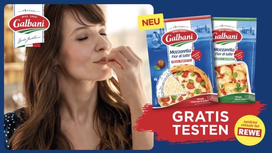 REWE: Galbani Mozzarella Fior di latte gratis testen
