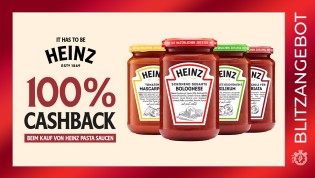 Heinz Pasta Saucen gratis testen