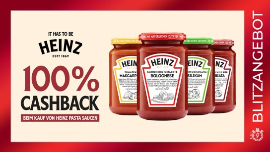 Heinz Pasta Saucen gratis testen