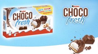 kinder CHOCOFRESH gratis testen