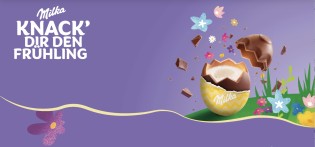 Milka Löffel-Ei gratis tetsen