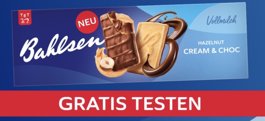 Bahlsen Hazelnut Cream & Choc gratis testen