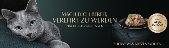 Sheba mit Zufriedenheitsgarantie / gratis testen