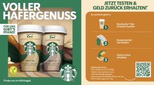 Starbucks Oats gartis testen