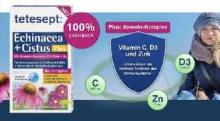 tetesept® Echinacea + Cistus Tabletten - gratis testen