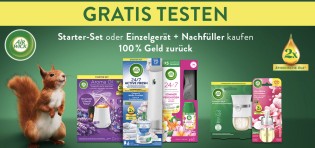 Air Wick gratis testen
