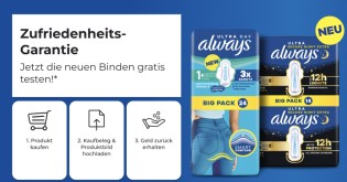 Always Binden gratis testen