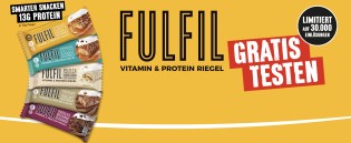 FULFIL Riegel gratis testen