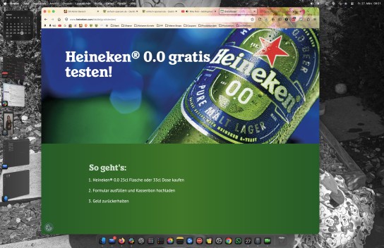 Heineken 0.0 gratis testen