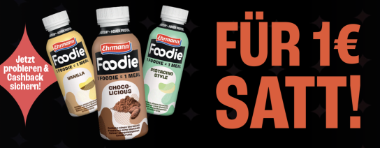 Ehrmann Foodie mit Cashback