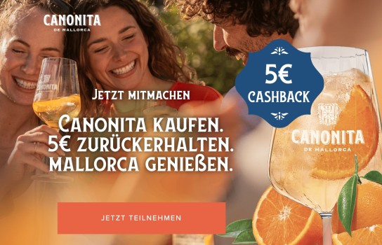 Canonita mit 5,00 € Cashback