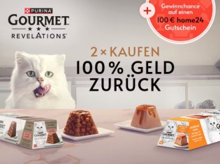 Purina: 2x GOURMET REVELATIONS gratis testen