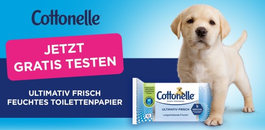 Cottonelle Ultimativ Frisch gratis testen