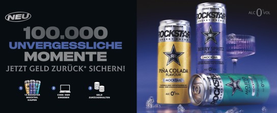 Rockstar Energy Mocktail gratis testen