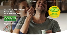 ACTIVIA Yoghurt gratis testen
