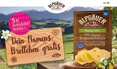 ALPGÄUER: gratis Namensbrettchen