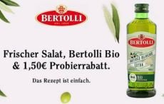 Bertolli Bio Olivenöl mit 1,50 € Cashback Bertolli Bio Olivenöl mit 1,50 € Cashback