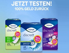 TENA Discreet gratis testen