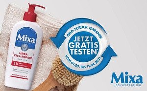 Mixa Aktionsprodukt gratis testen Mixa Aktionsprodukt gratis testen
