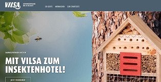 VILSA: 10 Kästen Mineralwasser kaufen, gratis Insektenhotel erhalten VILSA: 10 Kästen Mineralwasser kaufen, gratis Insektenhotel erhalten